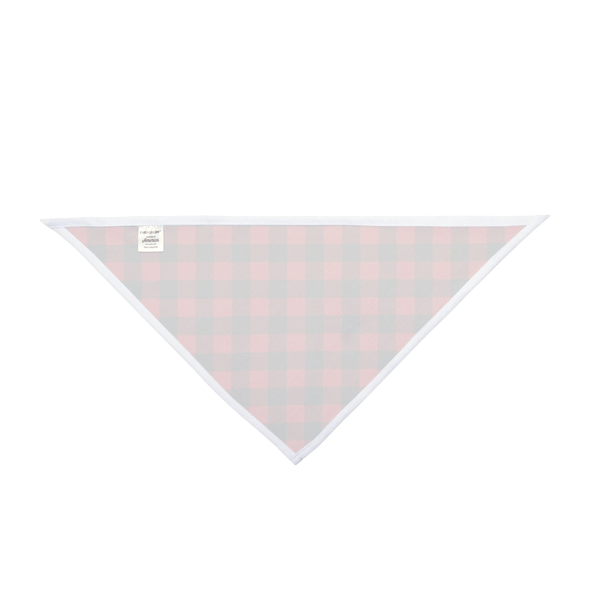 Red Plaid Pet Bandana