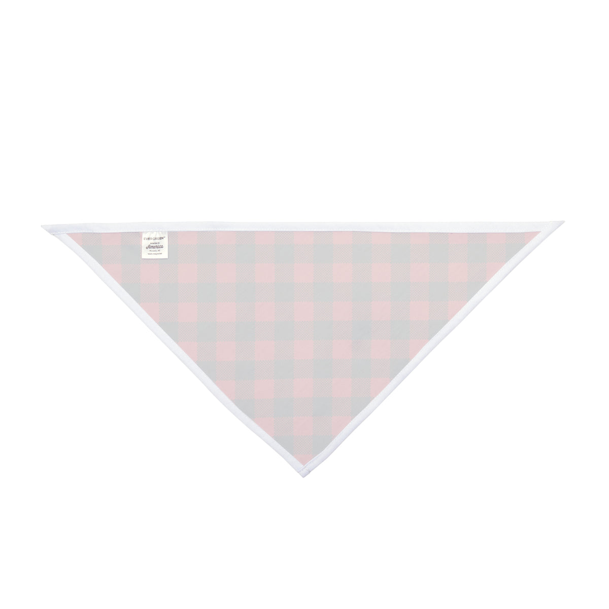 Red Plaid Pet Bandana